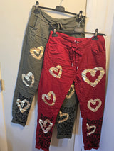 Heart joggers