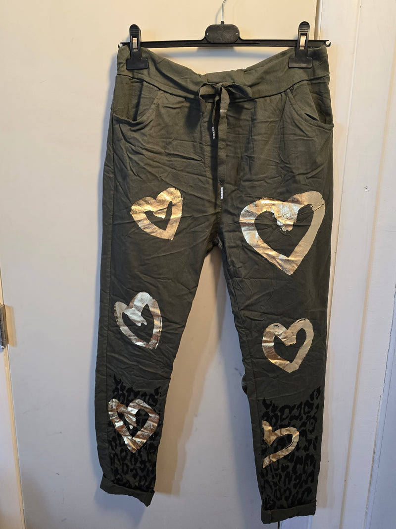 Heart joggers