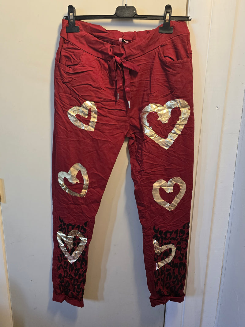 Heart joggers