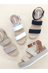 Natural sandals